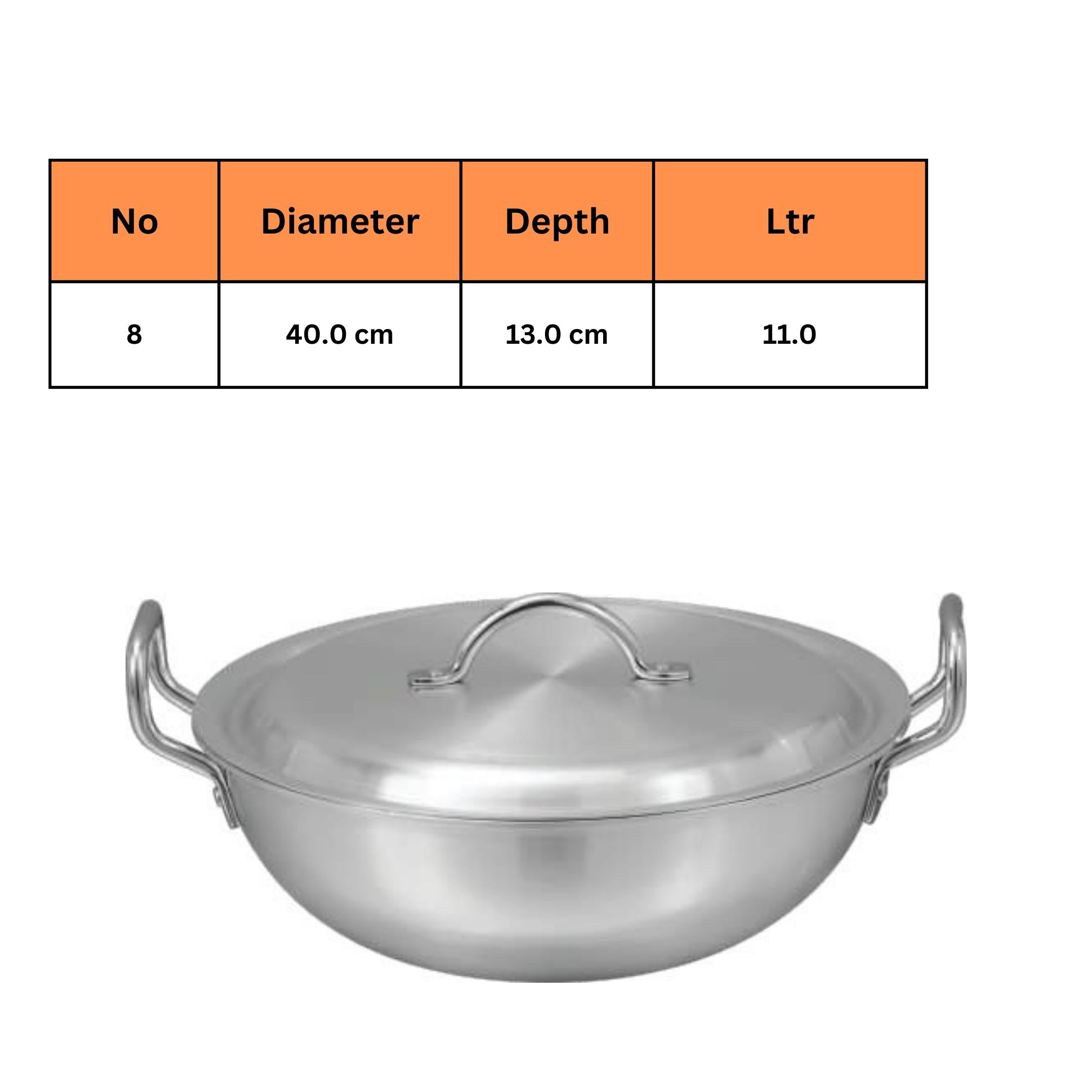 Round Karahi Pot